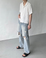 GMサマーツイードオープンジャケット / GM Summer Tweed Open Jacket (2 colors)