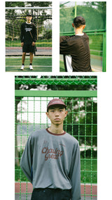 DAKYAM 2023 A/W Chasing Great COOLMAX アンチスタティックカラーブロッククイックドライロングTシャツ