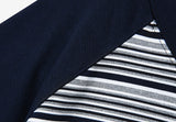 ソリッド＆ストライプエアコンフォートショートスリーブTシャツT67/Solid & Striped Air Comfort Short Sleeve T-shirt T67 Navy