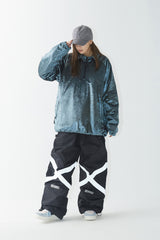 ニューポットXリフレクティブトラックパンツ / BSR2223FWPT026 NEW POT-X REFLECTIVE TRACK PANTS BLACK