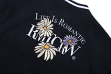 ワイルドフラワーウールバーシティジャケット / WILD FLOWER WOOL VARSITY JACKET_NAVY