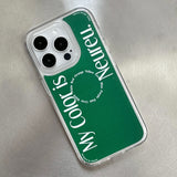 マイカラーケース / My Color Case (Green Jelly Hard)