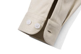 ソリッドスエードシャツS95/Solid Suede Shirt S95 Ivory