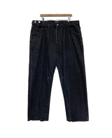 ヘビー ラップ デニムパンツ / Heavy wrap denim pants (2 color)