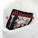 BBD Maverick Patch Beanie (White)
