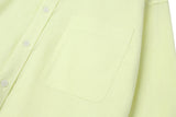 ニューカラースタンダードステッチリネンシャツS90/New Color Standard Stitch Linen Shirt S90 Light lemon