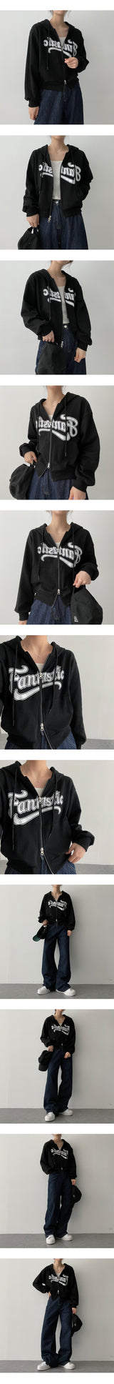 パンサーツーウェイフードジップアップ / Panther to Way Hood Zip-Up