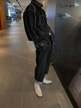 ASCLO Stitch Raw Denim Set Up (3color)