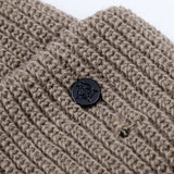 BBD Ripped Custom Long Beanie (Dark Beige)