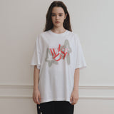 ロゴオーバーフィットTシャツ /Logo overfit T-shirt [2 Color]