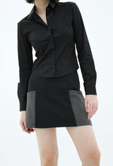 エッセンススパンスリムシャツ / Essence Span Slim Shirt (4color)