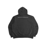 OVAL HOODIE - BLACK (6674933776502)