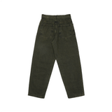 ND Deep Green Pintuck Denim Pants