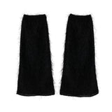 ブラッシュレッグウォーマー / 223 BRUSH LEG WARMER - BLACK