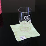 ハートゴブレットカップ / Heart goblet cup (4color)