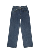 ワイドデニムパンツ / M160 WIDE DENIM PANTS_DEEP BLUE