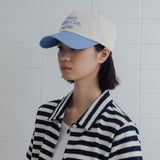 ウォッシュドボールキャップ/GHC WASHED BALL CAP_TWO TONE BLUE