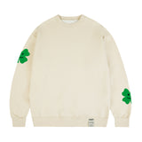 [UNISEX] マルチクローバー スマイルドローイングスウェットシャツ
