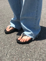 Cuddle denim pants