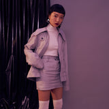 WHITE denim skirt (6591802507382)