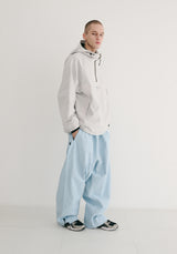 BSMステッチフーデッドアノラックジャケット/BSR2223FWJK078 BSM STRETCH HOODED ANORAK JACKET CREAM