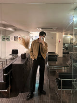 LMN Mayer Line Suede Jacket (2 colors)