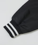 Anicca Club Baseball Jacket - Black (6582412607606)