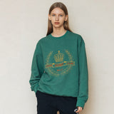 GHCリボンスウェットシャツ/GHC RIBBON SWEATSHIRT_VINTAGE GREEN