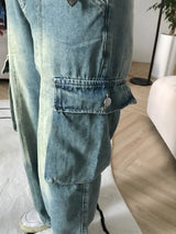 Tosco cargo denim pants