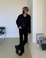 ダメージオーバークロップジャケット/MG601 Damage Over Cropped Jacket
