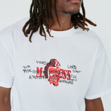 MADNESS DOODLE T-SHIRT - WHITE (6674890096758)