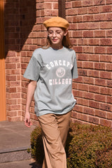 クラシックビッグロゴクルーネックミントユニセックスTシャツ / Classic Big Logo Crew Neck Mint Unisex T-shirt