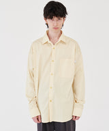 ETHNIC OVERSIZED SHIRT - (BLACK/WHITE/YELLOW)