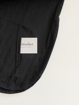 Hood long vest