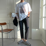ガーメントウェーブショートスリーブTシャツ