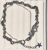 ダブルスターネックレス/Double Star Necklace