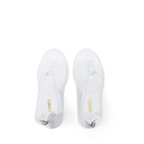 PVC オープントーブロックヒール(White)