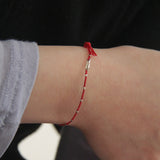 Dragon Silverball Bracelet (knot ver.)