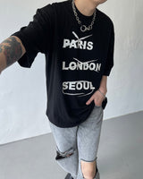 オウンキャピタルレタリング半袖Tシャツ