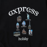 グローバルシチズンスウェットシャツ / Express Holiday Global Citizen Sweatshirt_Black