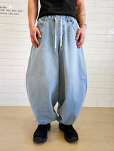 VENTIQUE ビッグバルーンワイドデニムパンツ