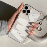 チャーミングホワイトレタリングケース / Charming White Lettering Case