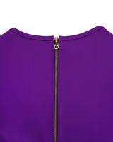 ピンタックジャージートップ / Pintuck Jersey Top _ Purple