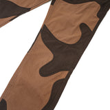2 TONE PATCHWORK TROUSERS