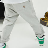 ルーズフィットスウェットパンツ/LOOSE-FIT SWEAT PANTS-MELANGE GREY