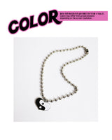 ハートボールネックレス / heart ball necklace