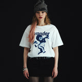 モノパンクエンジェルオーバーフィットTシャツ