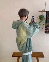 ウォータープリンテッドジャンパー / SI Water Printed Jumper (2 colors)