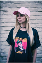 Basic logo ball cap - pink (4622102921334)