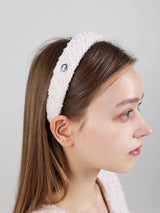 アンティックツイードヘアバンド / Antic Tweed HairBand Pink